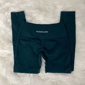 Alphalete amplify teal leggings